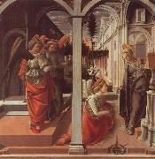 The Annunciation Fra Filippo Lippi